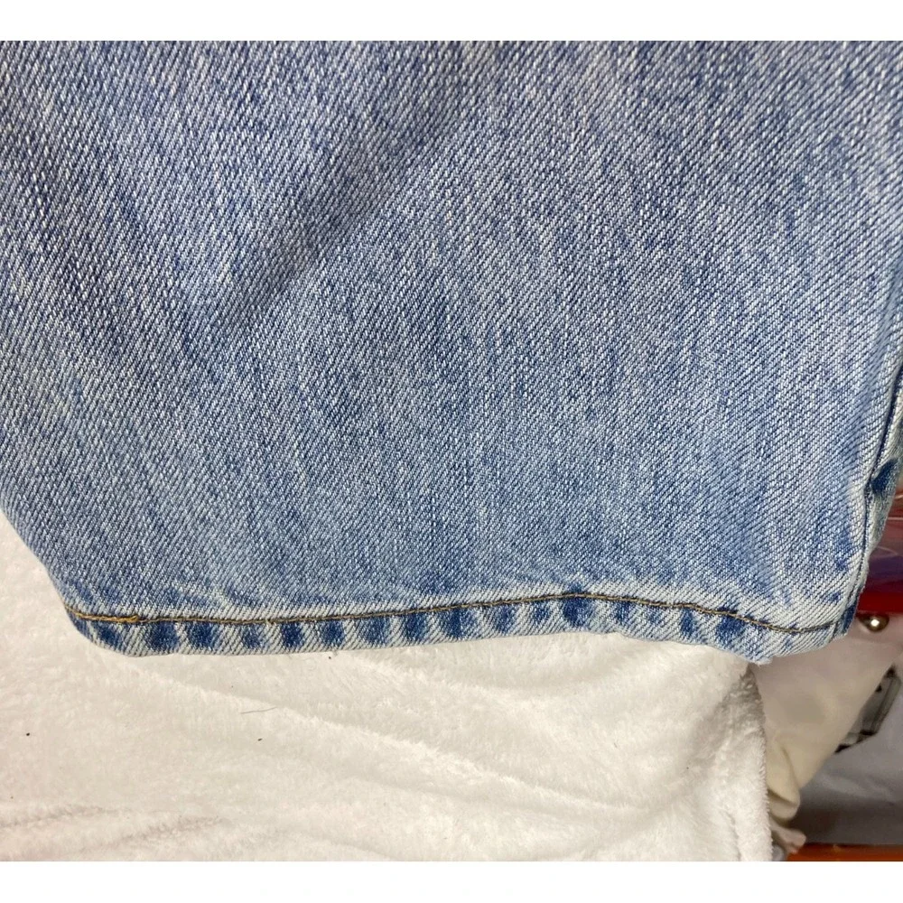 Levi 505 Jeans‎ Blue Denim Mens 36x34  Regular Straight Fit Medium Wash